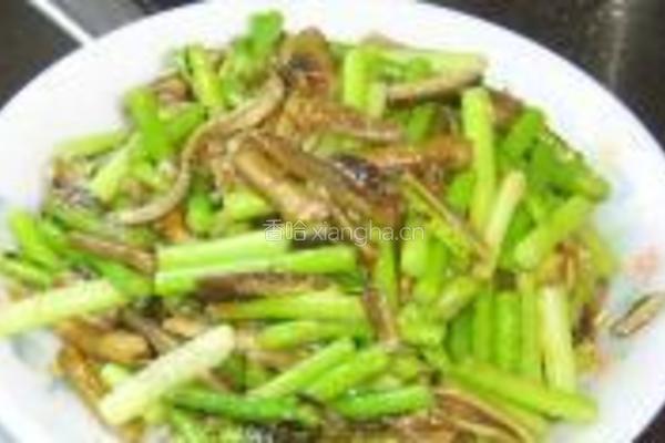 蒜苗炒鳝丝的做法图解15