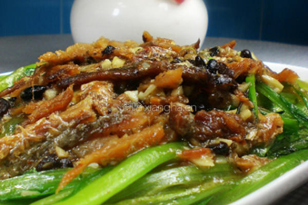 豆豉鲮鱼油麦菜