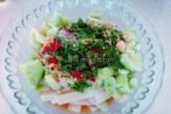 黄瓜柠檬凉粉的做法图解8
