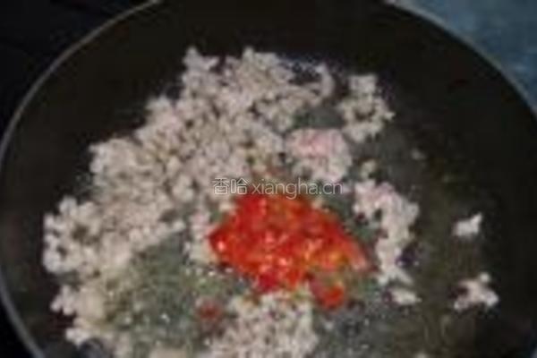 香辣肉末烧豆腐的做法图解6
