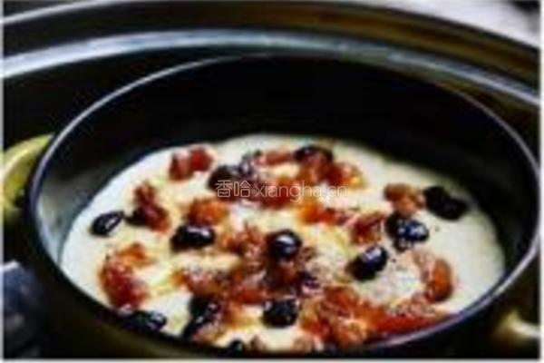 豆豉鲮鱼蒸水蛋的做法图解6