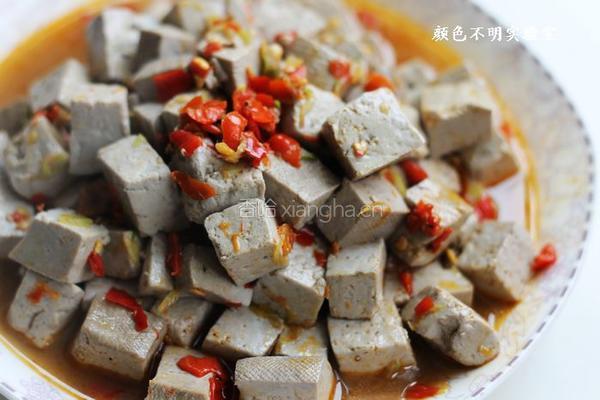 剁椒黑豆腐
