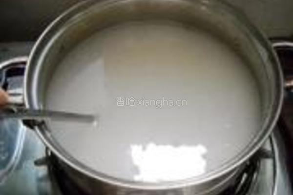 糙米汁南瓜蓉的做法图解3