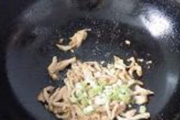 苤蓝炒肉丝的做法图解8