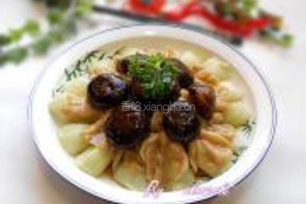 冬菇扒鸭的做法图解12