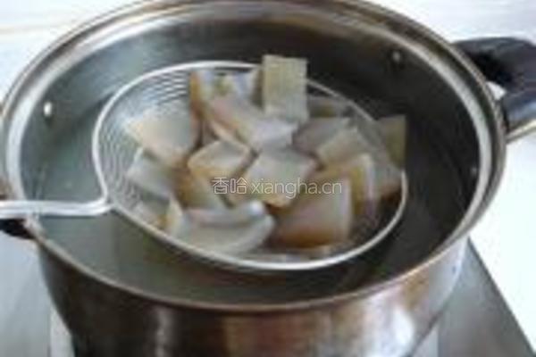 酸菜魔芋豆腐的做法图解3