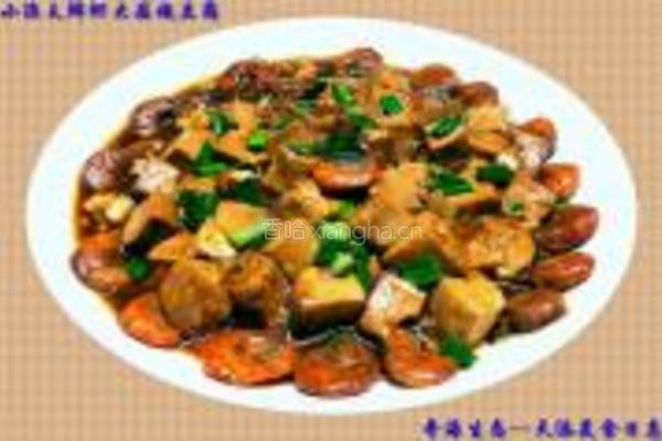 鲜虾大蒜烧豆腐的做法图解16