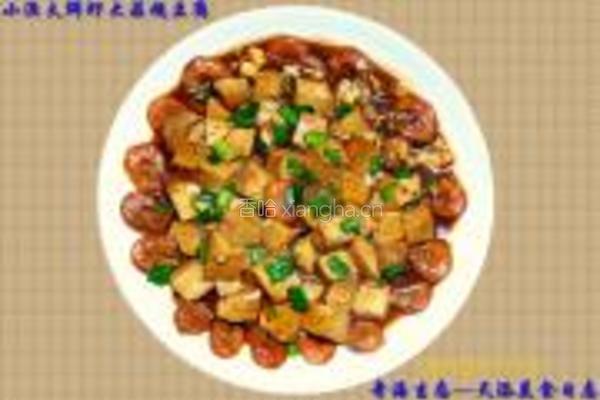 鲜虾大蒜烧豆腐的做法图解17