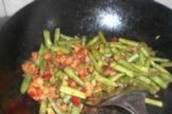 干煸豆角的做法图解6