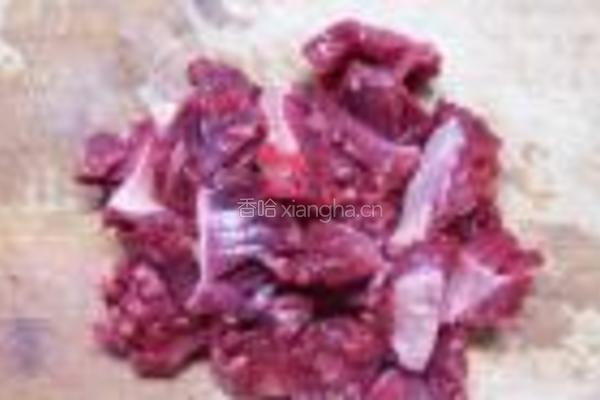 香糟毛豆菊花肫的做法图解10