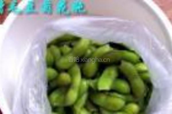 香糟毛豆菊花肫的做法图解5