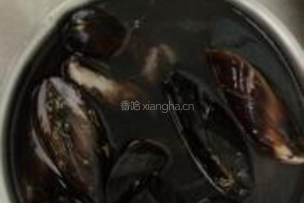 法式炒贻贝的做法图解1