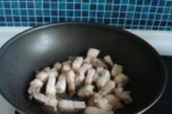 荷叶饼夹梅菜烧肉的做法图解5