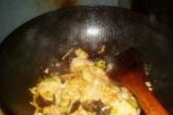 菠萝白菜炒肉的做法图解8
