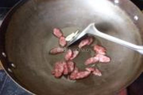 菌菇蒜薹的做法图解6