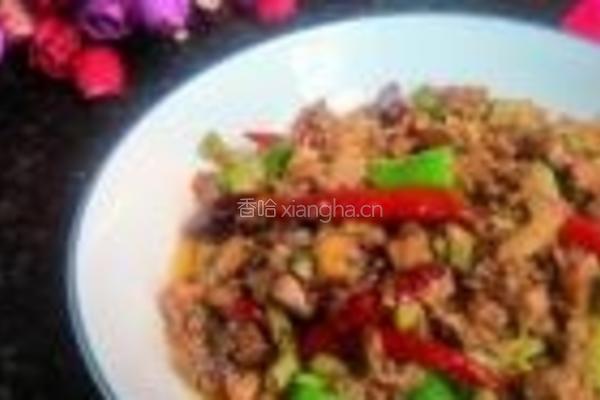 咸豆角炒子鸭的做法图解10