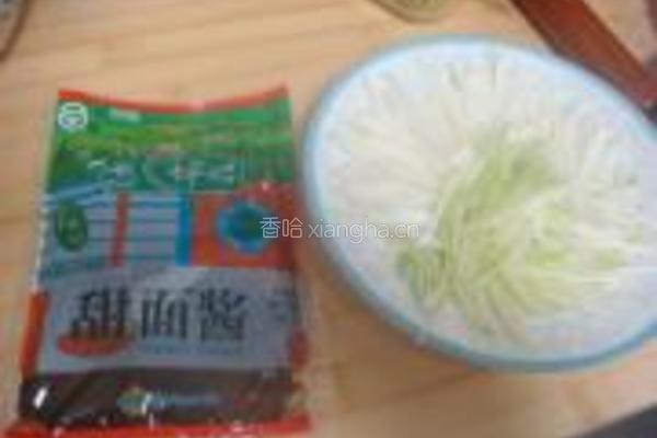 京酱肉丝的做法图解3