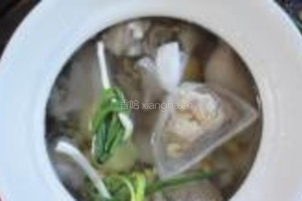 黄芪黄豆煲猪爪的做法图解8
