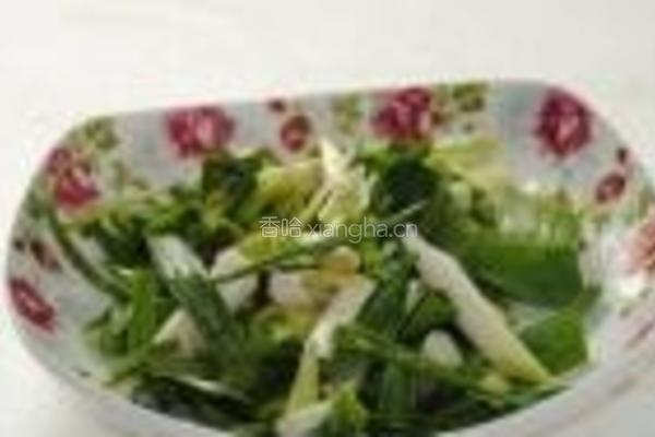 豆腐干炒回锅肉的做法图解3