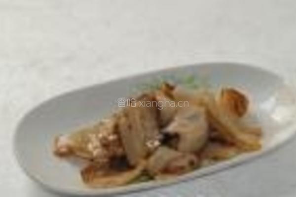 豆腐干炒回锅肉的做法图解6