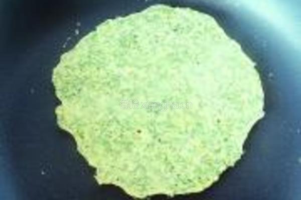 茴香蛋饼的做法图解9