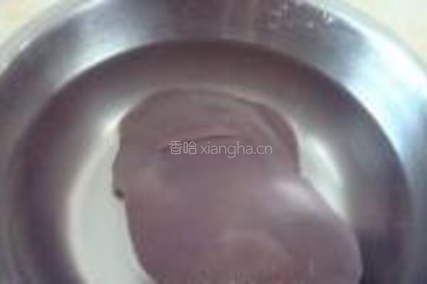 红油羊肝的做法图解2