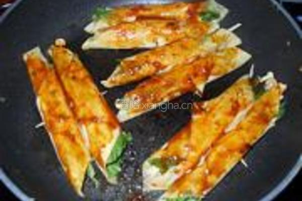 蔬菜豆皮卷的做法图解8