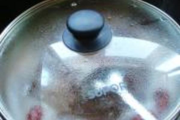 花生红枣粥的做法图解5