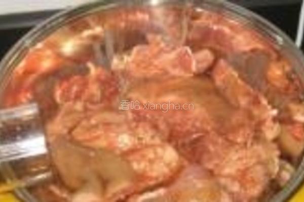 腐乳猪蹄膀的做法图解9