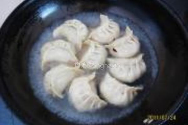 菠菜豆腐煎饺的做法图解9