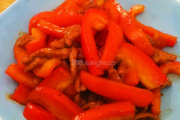 甜椒肉丝