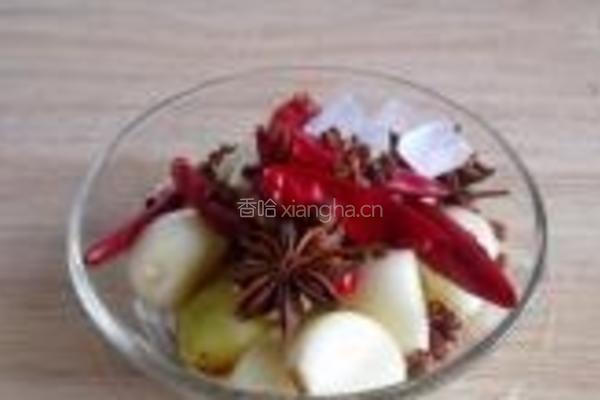 排骨毛豆炖面筋的做法图解2