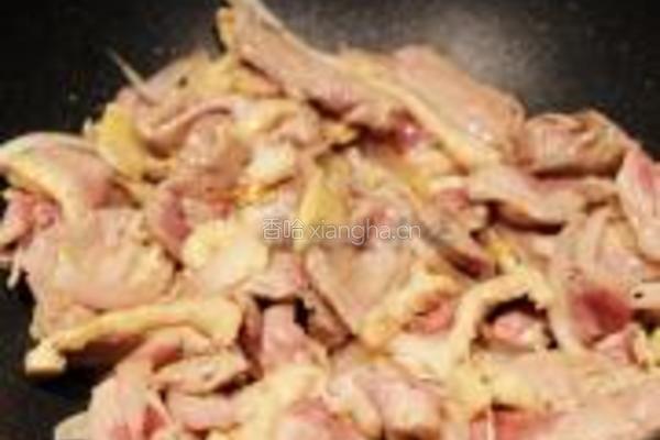 海鲜酱炒鸭肉的做法图解14