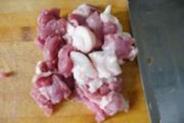 米豆皮炖肉的做法图解4