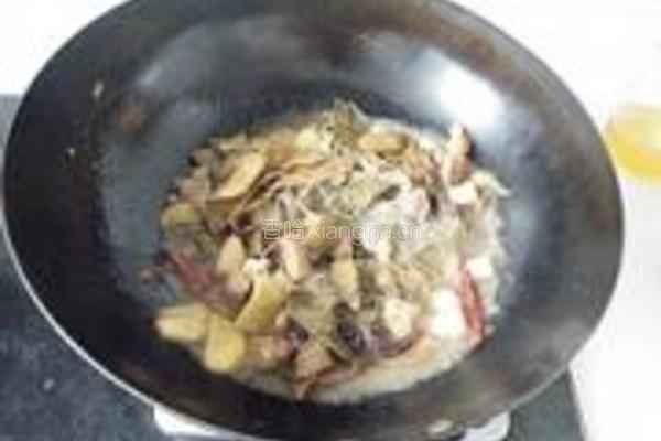 米豆皮炖肉的做法图解9