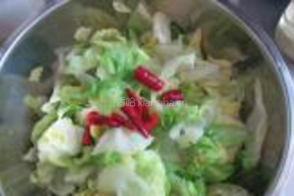 爽口泡菜的做法图解6