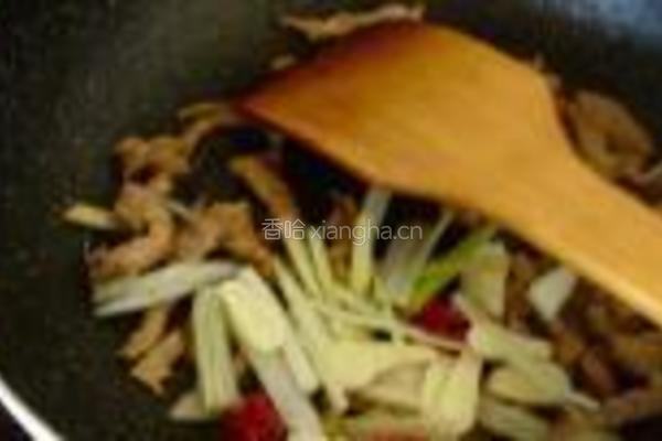 清炒茼蒿的做法图解2