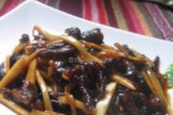 素炒黄鳝丝的做法图解10