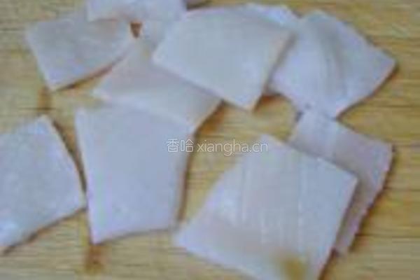 蚝油鱿鱼卷的做法图解4