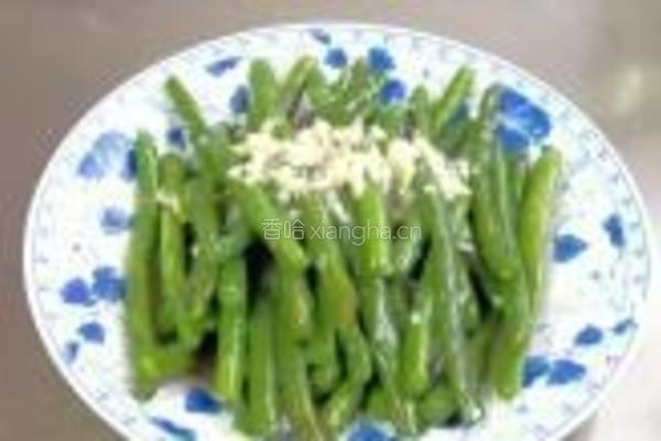 蒜蓉四季豆的做法图解7