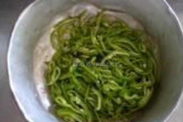 素炒豆腐皮的做法图解2