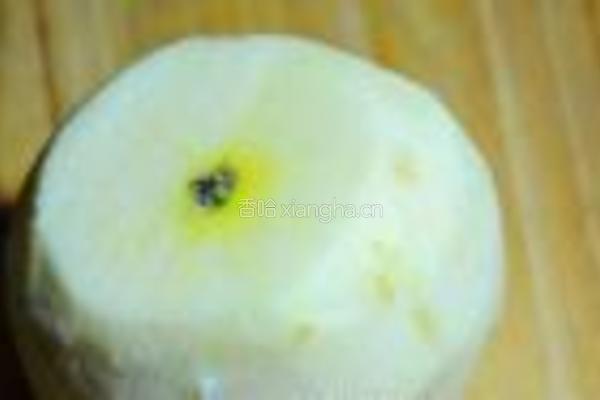 薄荷炼乳苹果排的做法图解2