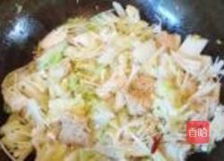 白菜烧虾仔的做法图解7
