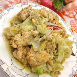 白菜烧虾仔的做法[图]