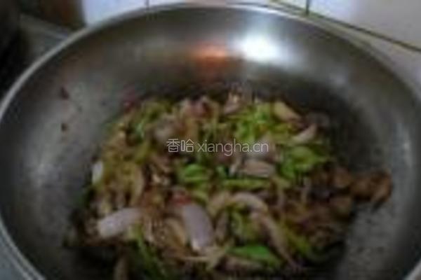 辣炒鸡心洋葱片的做法图解13