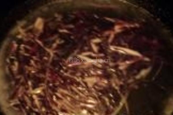 甜椒紫甘蓝拌木耳的做法图解7