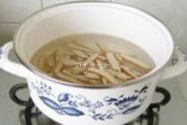 熏干拌苦瓜的做法图解6