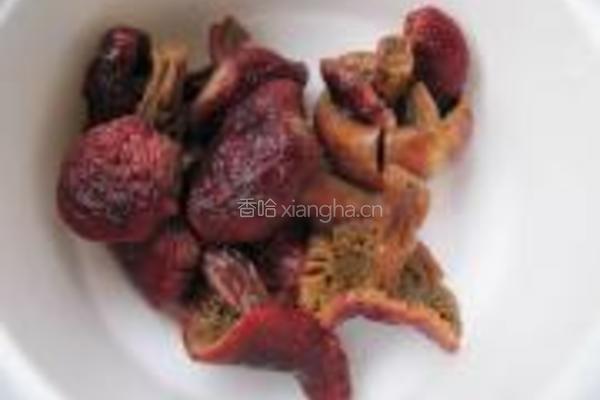 红菇炖老鸭的做法图解2
