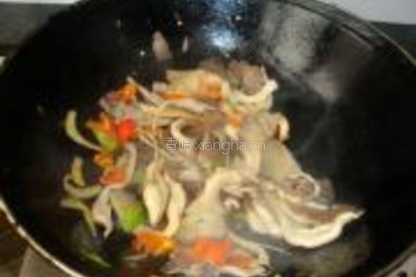 油菜平菇的做法图解6