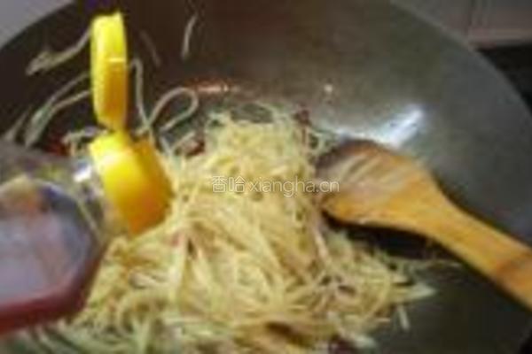 酸辣土豆丝的做法图解12